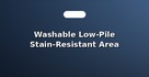 Washable Low-Pile Stain-Resistant Area Rugs